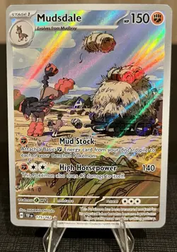 Pokemon TCG Mudsdale 175/162 Temporal Forces Full Art IR Holo NM/Mint - Image 1