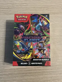 POKEMON MEGA EVOLUTION PHANTASMAL FLAMES SEALED BOOSTER BUNDLE NEW - Image 1