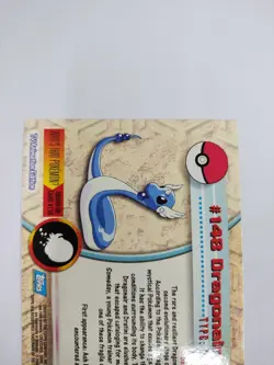 MINT 2000 Topps Pokemon TV Animation Edition Series 3 Non Holo #148 Dragonair - Image 4