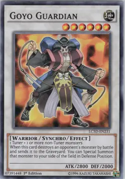 Goyo Guardian NM LC5D 1st Legendary Collection 5D's Yugioh - Image 1