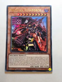 Machina Ruinforce - BODE-EN028 - Ultra Rare 1st Edition Yugioh - LP - Image 1