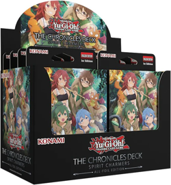 Yugioh The Chronicles Deck: Spirit Charmers FACTORY SEALED DISPLAY (8 Decks) - Image 1