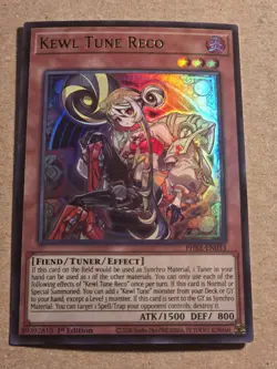 Yu-Gi-Oh! TCG Kewl Tune Reco Ultra Rare 1st Edition NM - Image 1
