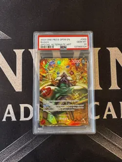 One Piece TCG Wings of Captain OP06 - Buggy SP OP03-008 - PSA 10 - Image 1