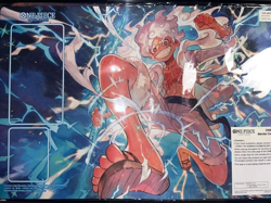 One Piece TCG Monkey D Luffy Gear 5 Playmat Bandai Card Game Fest Exclusive - Image 2