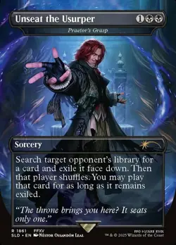 Mint/Near-Mint, English - 1 x MTG Praetor's Grasp - 1861 - Unseat the Usurper - - Image 1