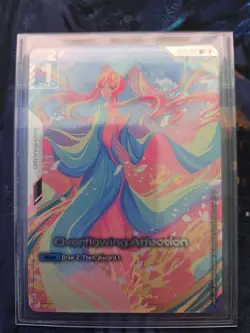 GUNDAM TCG CARD GAME OVERFLOWING AFFECTION GD01-118 U+ HOLO FOIL ENGLISH NEWTYPE - Image 1