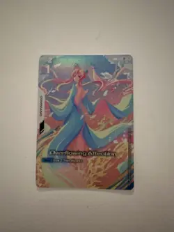 GUNDAM TCG CARD GAME OVERFLOWING AFFECTION GD01-118 U+ HOLO FOIL ENGLISH NEWTYPE - Image 1