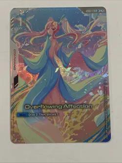 GUNDAM TCG CARD GAME OVERFLOWING AFFECTION GD01-118 U+ HOLO FOIL ENGLISH NEWTYPE - Image 1