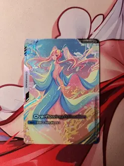 GUNDAM TCG CARD GAME OVERFLOWING AFFECTION GD01-118 U+ HOLO FOIL ENGLISH NEWTYPE - Image 1