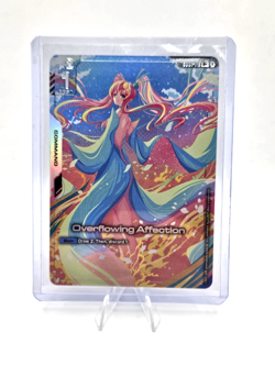 GUNDAM TCG CARD GAME OVERFLOWING AFFECTION GD01-118 U+ HOLO FOIL ENGLISH NEWTYPE - Image 1