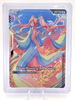 GUNDAM TCG CARD GAME OVERFLOWING AFFECTION GD01-118 U+ HOLO FOIL ENGLISH NEWTYPE - Image 2
