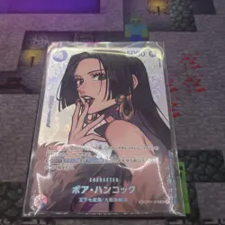 OnePiece Card Game Boa Hancock OP01-078 SR SP The Kingdom of Intrigue Japanese - Image 1