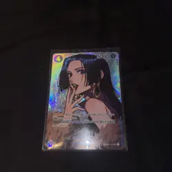 OnePiece Card Game Boa Hancock OP01-078 SR SP The Kingdom of Intrigue Japanese - Image 3