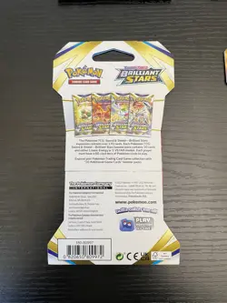 Pokemon TCG Sword & Shield Brilliant Stars Sleeved Booster Pack Lot Of 6 Sealed - Image 4