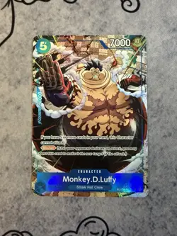 Monkey.D.Luffy - TR OP11-058 - Alt Art - Carrying On His Will - Treasure Rare - Image 1