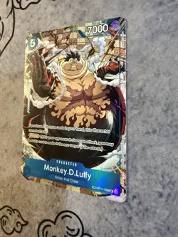 Monkey.D.Luffy - TR OP11-058 - Alt Art - Carrying On His Will - Treasure Rare - Image 3