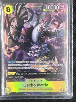Gecko Moria - OP14-104 (Alternate Art) OP14-104 The Azure Sea's Seven Foil - Image 1