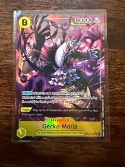 Gecko Moria - OP14-104 (Alternate Art) OP14-104 The Azure Sea's Seven Foil - Image 1