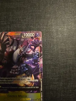 Gecko Moria - OP14-104 (Alternate Art) The Azure Sea's Seven Foil English NM - Image 3