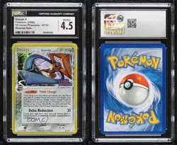 Deoxys Reverse Foil Pokemon EX Holon Phantoms CGC 4.5 2006 - Image 3