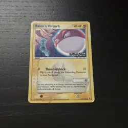 Holon's Voltorb 71/113 EX Delta Species Reverse Holo Stamped Pokemon Card LP - Image 1