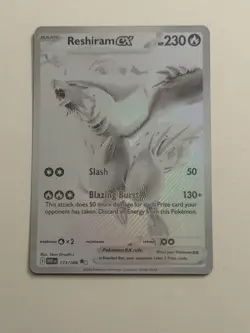 Reshiram EX 173/086 Sv: White Flare Pokemon Rare Pack Fresh Card #1 NM - Image 1
