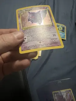 Pokemon TCG Gengar Fossil Holo Card 5/62 Unlimited Rare - Image 3