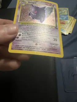 Pokemon TCG Gengar Fossil Holo Card 5/62 Unlimited Rare - Image 5