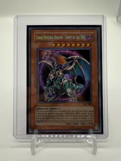 Konami Yu-Gi-Oh! Chaos Emperor Dragon IOC Holo Dragon Card - Image 1