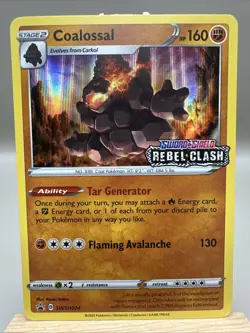 Coalossal - (Prerelease) SWSH024 SWSH: Sword & Shield Promo Cards Holo - Image 1