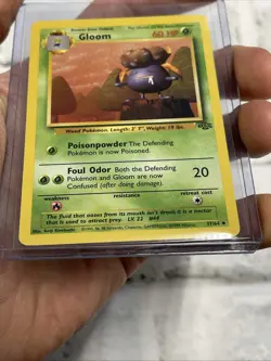 Gloom 37/64 Jungle-Unlimited Edition Regular Vintage Vtg Nintendo NM/MT Card TCG - Image 2