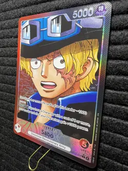 Sabo Alt Art OP13-004 L Carrying on His Will ONE PIECE Card Game ENGLISH ALT L - Image 3