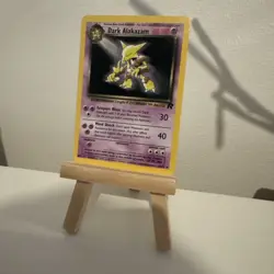 Pokemon Card Dark Alakazam 18/82 Team Rocket Set WOTC Non Holo Rare Played - Image 1