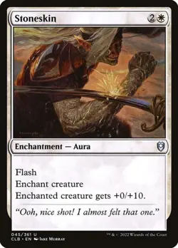 NM Stoneskin, MTG, Baldur's Gate, Magic the Gathering, 45 - Image 1