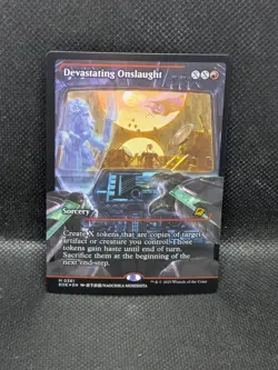 Devastating Onslaught (0361) (Showcase) M MTG Edge of Eternities 361 - Image 1