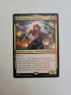 MTG- The Infamous Cruelclaw - BLB - Near Mint - Regular Mythic - Image 3