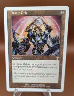 Static Orb x1 MTG 7th Edition Magic Moderate Play MP English - Image 1