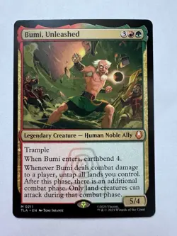 Magic mtg Bumi, Unleashed (211) Avatar: The Last Airbender mint - Image 1