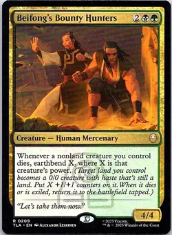 Beifong's Bounty Hunters R Creature - Human Mercenary Normal Avatar: The Last Ai - Image 1