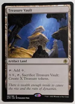 Treasure Vault x1 Adventures in the Forgotten Realms Magic the Gathering LP/NM - Image 1