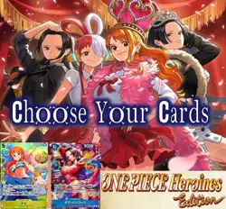 One Piece EB03 Heroines Edition Japanese Choose Your Cards Commons SR Alt Art - Image 1