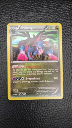 Hydreigon #97 Pokemon Dragons Exalted NM - Image 1