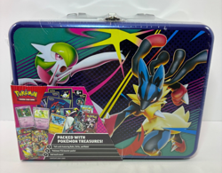 2025 Pokemon TCG Collector Treasure Chest Lunch Box Tin Q4 New & Sealed - Image 1