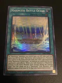 Marincess Battle Ocean Yu-Gi-Oh RIRA-ENSE2 Super Rare Limited Edition NM - Image 1