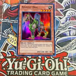 *** Assault Dog *** DRLG-EN033 | SUPER Unlimited Ed | YuGiOh! NM - Image 1