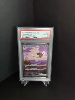 PSA 10 Charizard ex Sar Alt Art 201/165 Sv2a Pokemon Korean 151 Card - Image 1