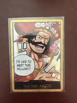 One Piece Card Don Card Gol D. Roger Gold ENGLISH OP13 Carrying on His Will 🔥🔥 - Image 1