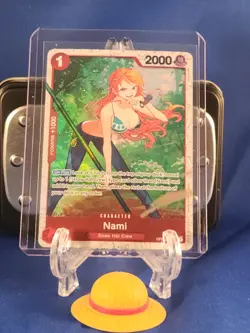 Nami - OP01-016 - Rare - ST10 Alt Art - English - Near Mint - One Piece CCG - Image 1
