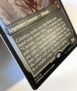 MTG Zhulodok, Void Gorger *FOIL THICK CARD* Commander Masters 0779 NM - Image 5